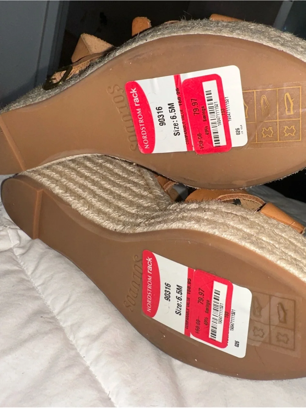 Soludos Tan Knot Espadrille Sandals